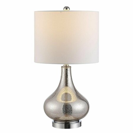 SAFAVIEH Brooks Glass Table Lamp, Silver TBL4254A